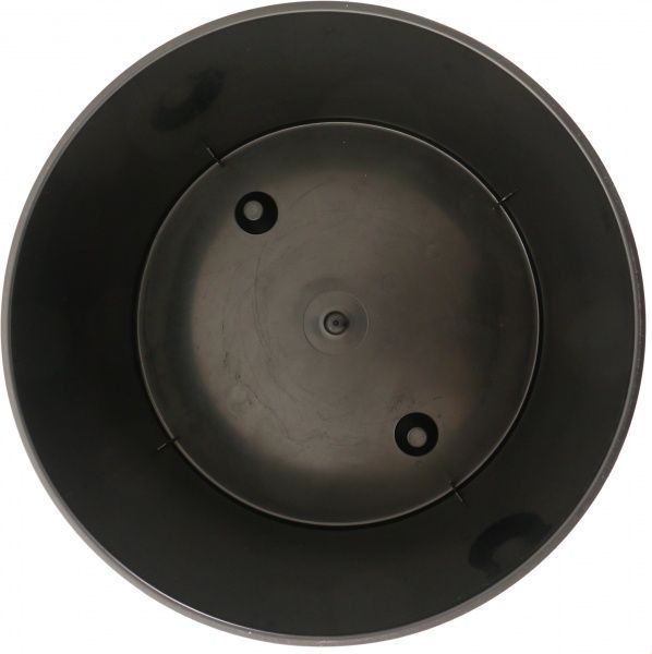 Горшок пластиковый Lamela Лилия круглый 120,5л кремовый/черный (549) 