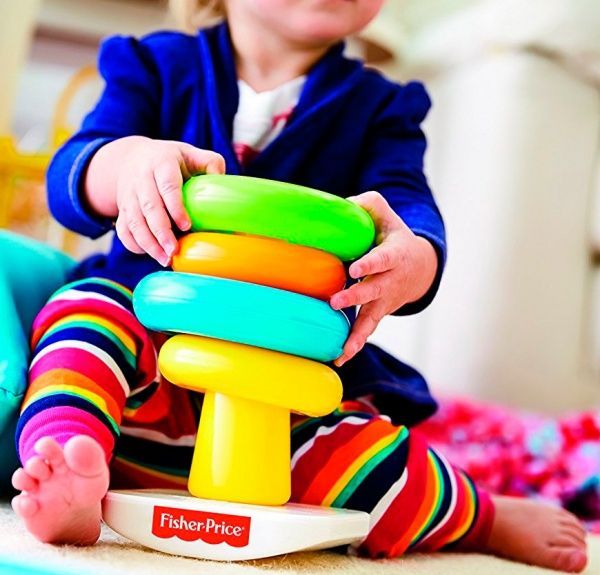 Игрушка-пирамидка Fisher Price Разноцветная FHC92
