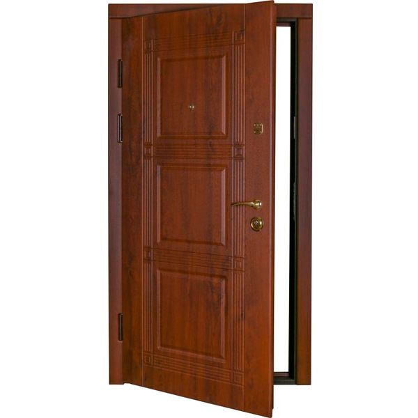 Дверь входная Мавіс Винорит № 09 дуб бронзовый 2030x960мм левая