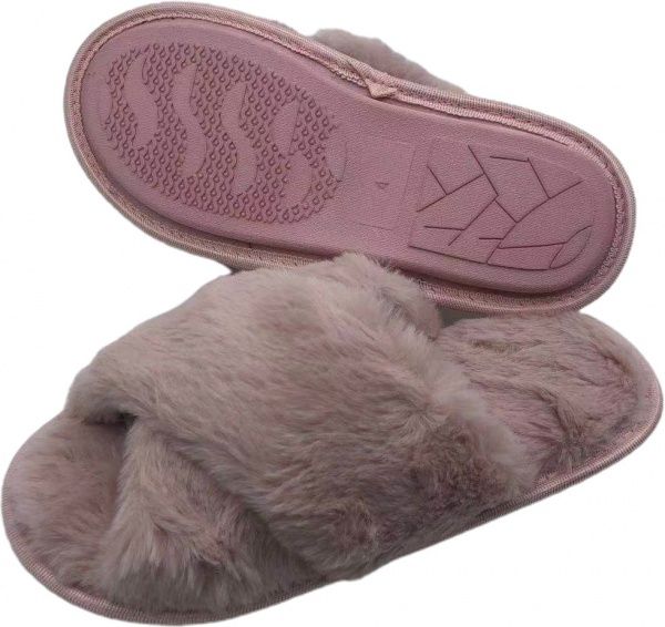 Капці домашні La Nuit Фешн р. 36-37 пудровий 