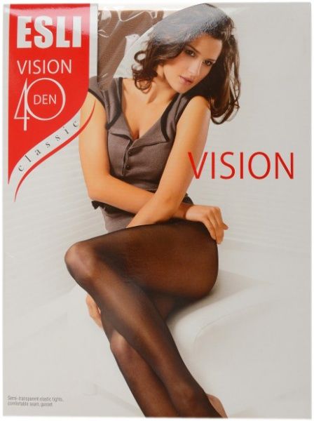 Колготки ESLI VISION 40 den melone р. 4 натуральный 
