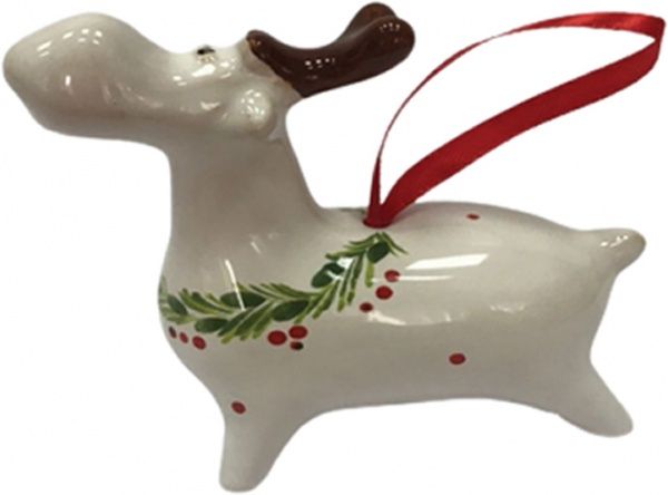 Елочная игрушка Sweet Ukraine Рождественский Олень 10 см 