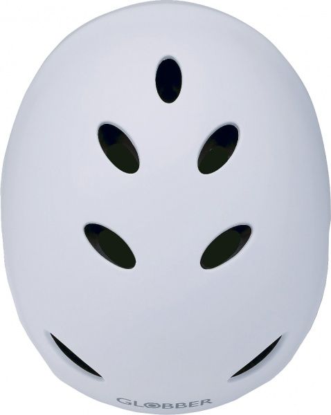 Шлем защитный Globber юношеский р. 57-59 матовый белый
