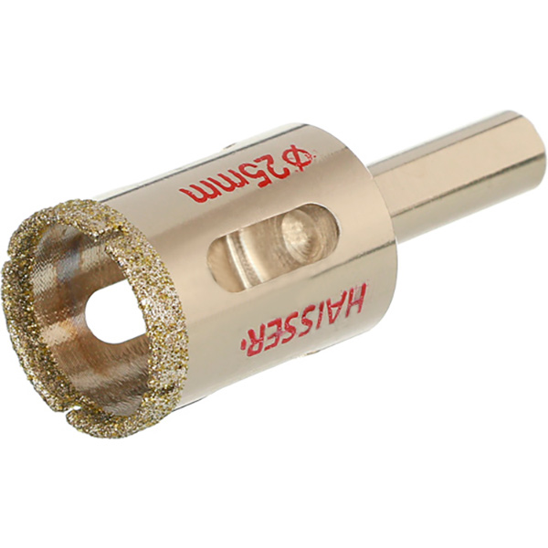 Коронка алмазная Haisser по керамограниту 25 мм