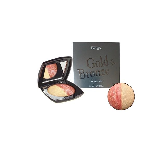Пудра для обличчя KARAJA Gold & Bronze №35 7 г