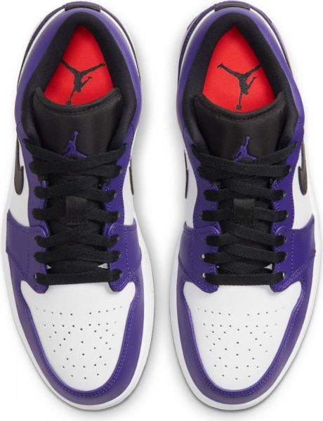 Кроссовки Nike Air Jordan 1 Low 553558-500 р.US 10 фиолетовый