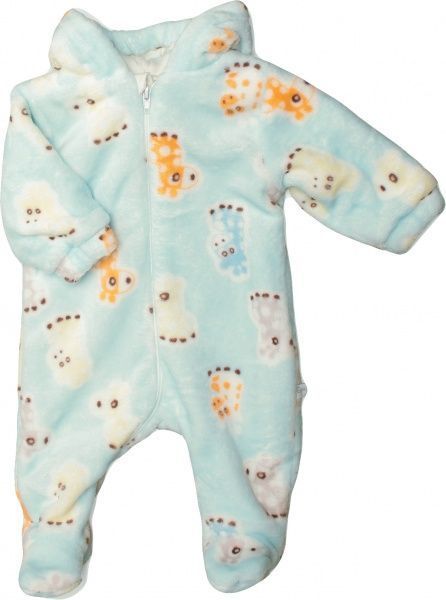 Комбінезон для дівчаток Фламінго 497-910 блакитний р.56 