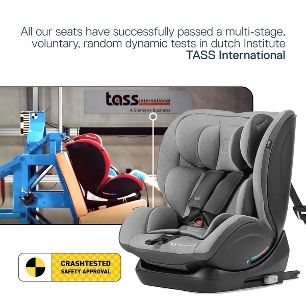 Автокресло Kinderkraft Myway серый grey 00-00158994