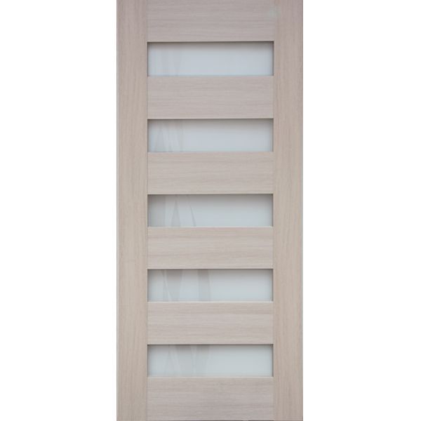Дверне полотно ОМіС Ліана форте ПО 800 мм дуб вибілений