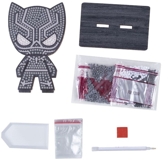 Набір для творчості Crystal Art Art Чорна пантера CAFGR-MCU004