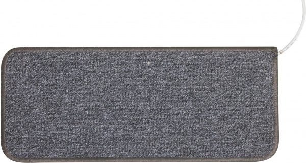 Коврик Solray с подогревом 530x230 мм серый 22 Вт