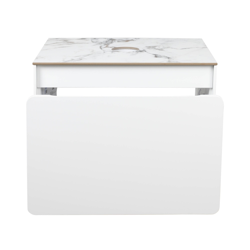 Тумба подвесная Aqua Rodos KIOTO (белый мат)