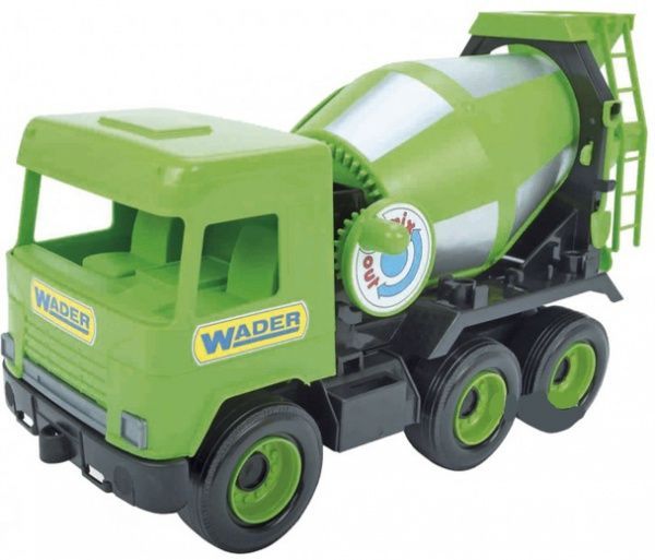 Машинка Wader бетонозмішувач зелений «Middle truck» 39485
