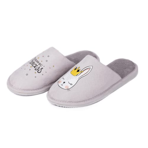 Тапки домашние Twins HS-OZ замшевые с рисунком р.38/39 светло-розовый 