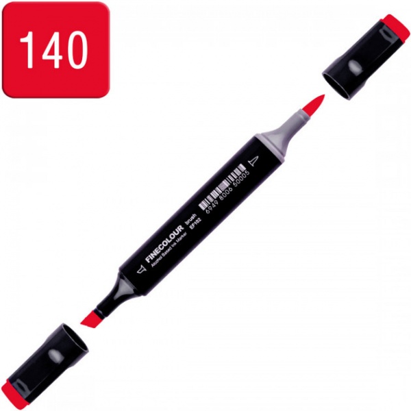 Маркер спиртовий FINECOLOUR EF102-140 кривавий червоний 