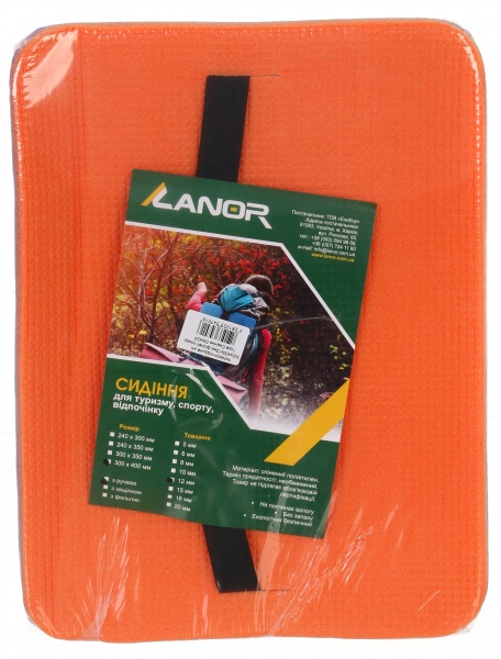 Сиденье Ланор 300х400х12 мм