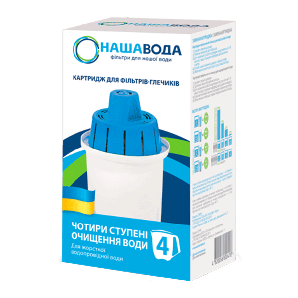 Картридж Наша Вода №4 Мax для фильтра-кувшина 