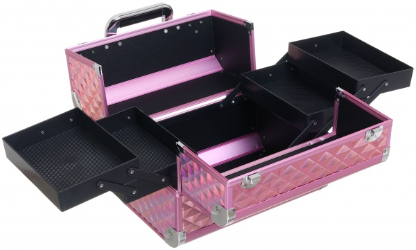 Кейс Visage 30.5x20.5x25 рожевий рожевий 