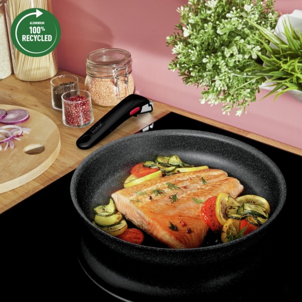 Набор посуды Ingenio Black Stone 7 предметов L3998702 Tefal