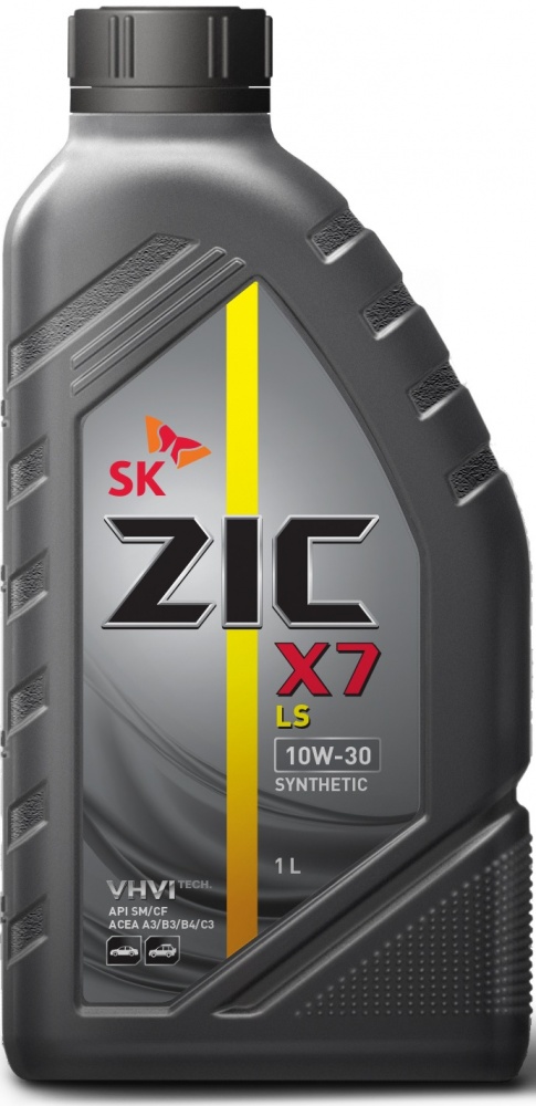 Моторна олива синтетична ZIC X7 LS 10W-30 1 л (132649)