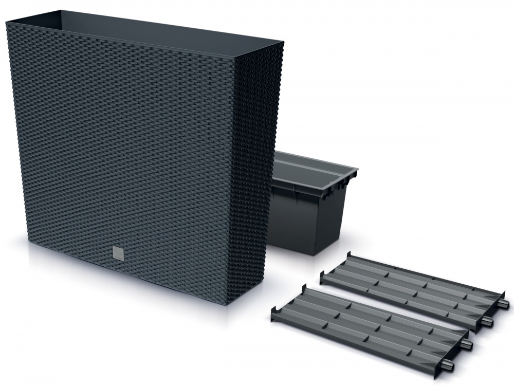 Ящик балконный пластик RATO CASE 770x235x686 мм прямоугольный антрацит 27 л PRP (63674-433)