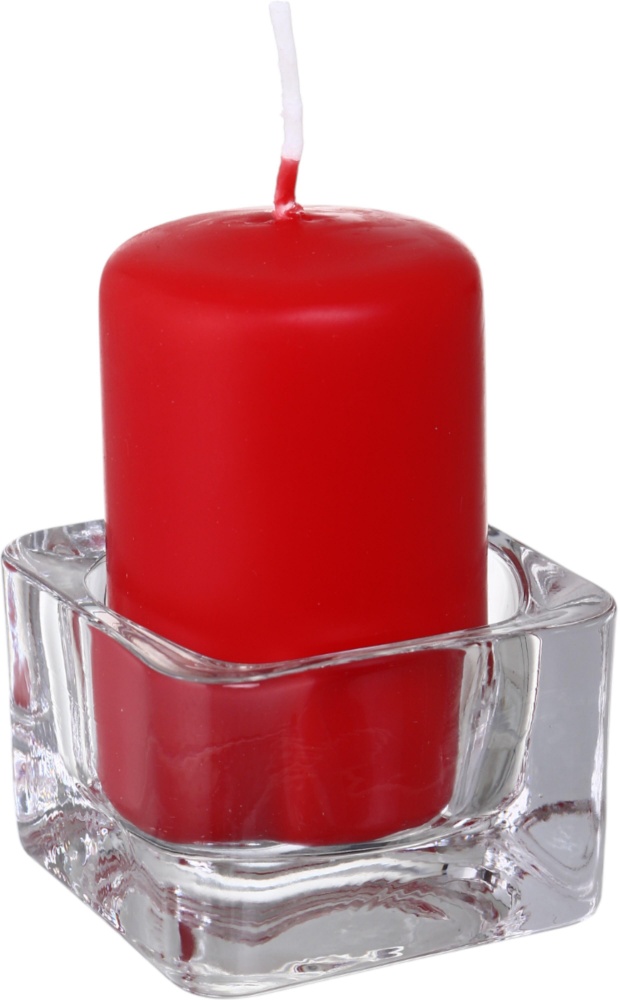 Подсвечник квадратный 5x5x3,5 см (36002) Pako-If