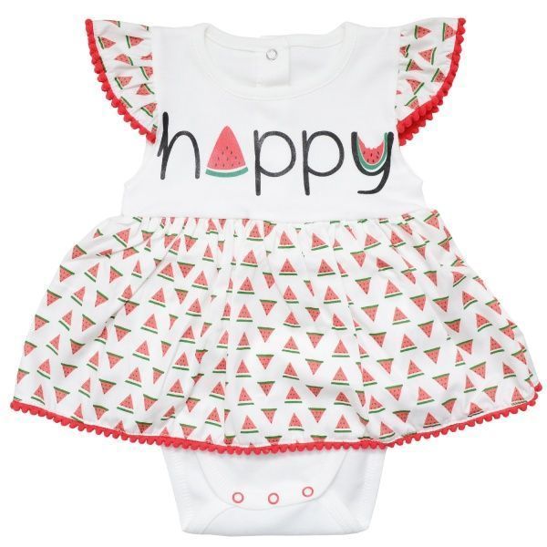 Боди детское Minikin Сочный арбузик р.80 молочный 198080380 