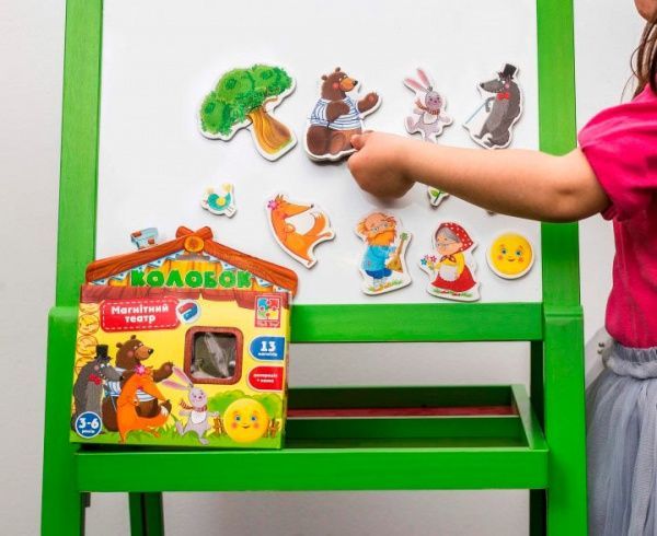 Гра магнітна Vladi Toys Магнітний театр. Колобок VT3206-26