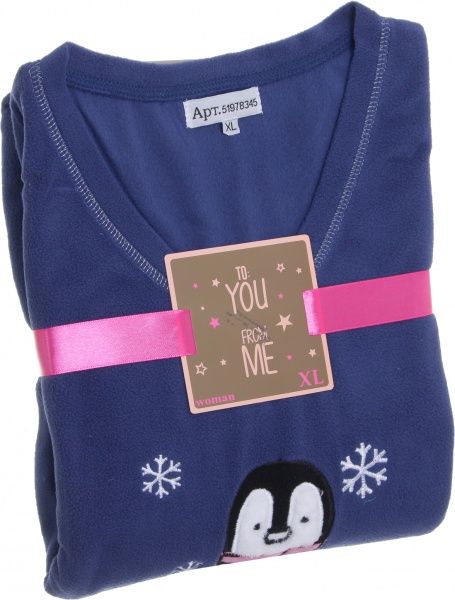 Костюм домашний женский La Nuit Penguins р. S синий 