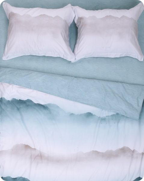 Комплект постільної білизни Melody 2 різнокольоровий La Nuit 