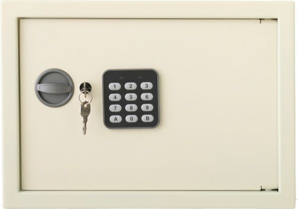 Сейф мебельный GUTE ЯМХ-25Е белый 