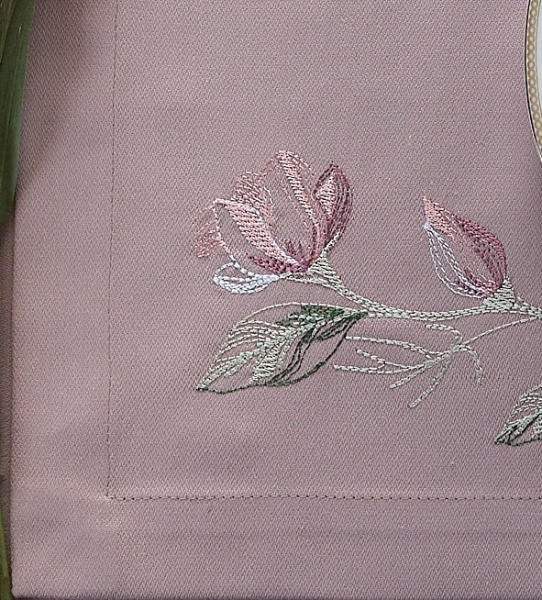 Комплект серветок Едельвіка Магнолія 345-17/00 30x40 см рожевий 