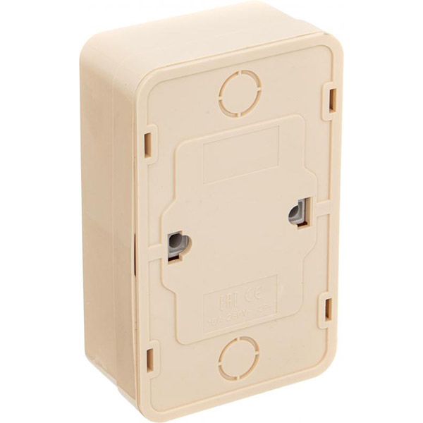 Розетка двойная Underprice крем BD-SCP.MZ20G2WTG-CR