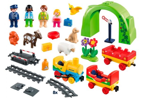 Конструктор Playmobil Моя первая железная дорога 70179