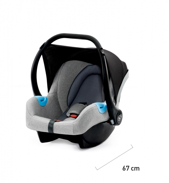 Автокресло Kinderkraft Mink светло-серый 00-00158337