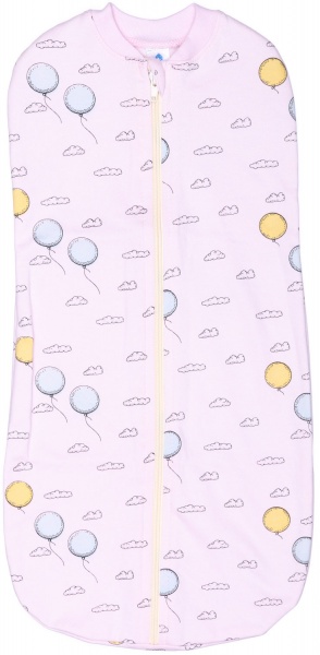 Комбінезон для дівчинки Minikin 201470156 р.56 молочний із принтом 