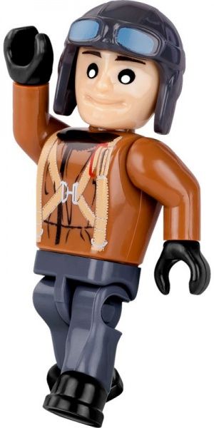 Конструктор Cobi Вторая Мировая Война Самолет PZL Карась P-23B COBI-5522