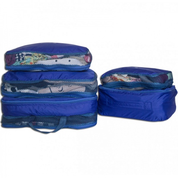 Органайзер Organize дорожный в чемодан для вещей 5 шт. синий 
