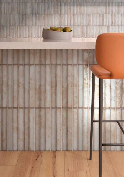 Плитка LA PLATERA Брік Раку Грей 35x35 