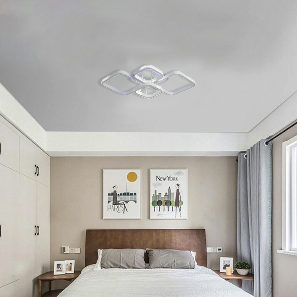 Люстра потолочная Eurolamp 120 Вт LED-модуль белый LED-LS-120-M14(white)