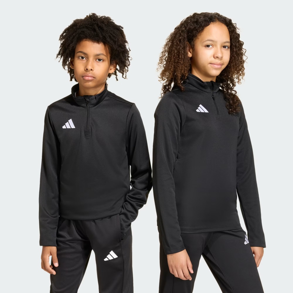 Джемпер Adidas ENT26 TR TOPY BLACK/WHITE JZ6630 р.140 черный