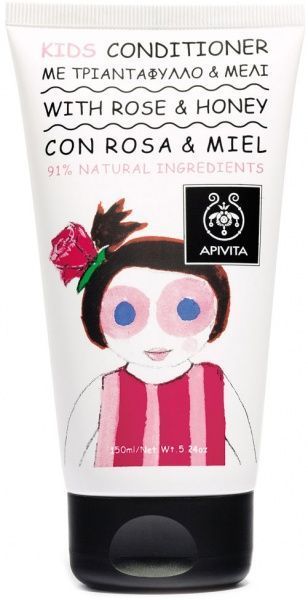 Кондиционер для волос Apivita с розой и мёдом 150 мл