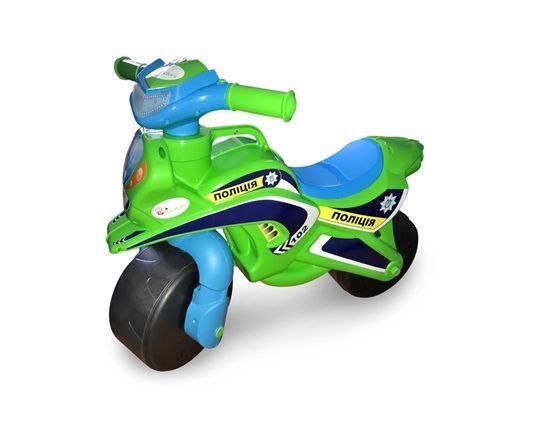 Мотоцикл Doloni зелено-синий 0139/52