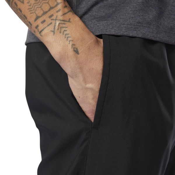 Брюки Reebok TE WVN OH PNT CY4865 р. L черный