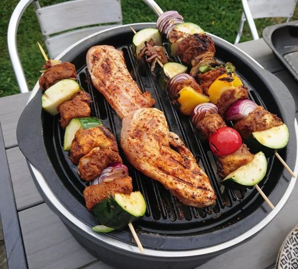 Мангал-барбекю Summit Портативный B&Co Alfresco BBQ Slate Grey