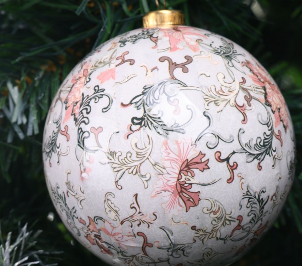 Елочная игрушка в форме шара 8 см APF478570 