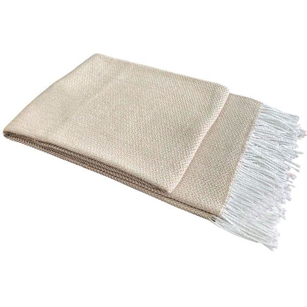 Плед Дюна бежевий 140x200 см Lanavitta 