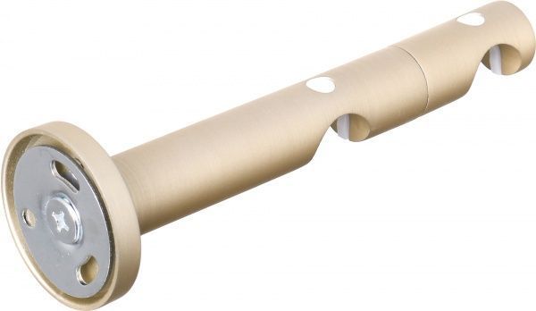 Тримач для карниза Gardinia Kira дворядний набірний d19 мм шампань 1 шт. 