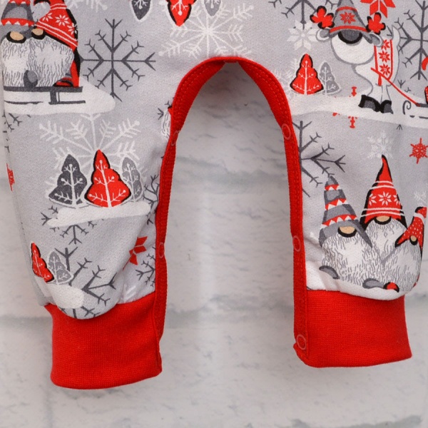 Ромпер-реглан унісекс Blanka Гноми р.86 сірий 12756 