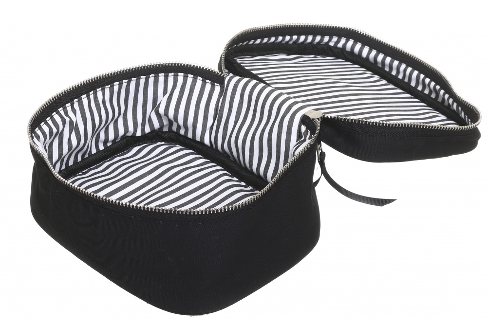 Косметичка Organize с бантиком S черный